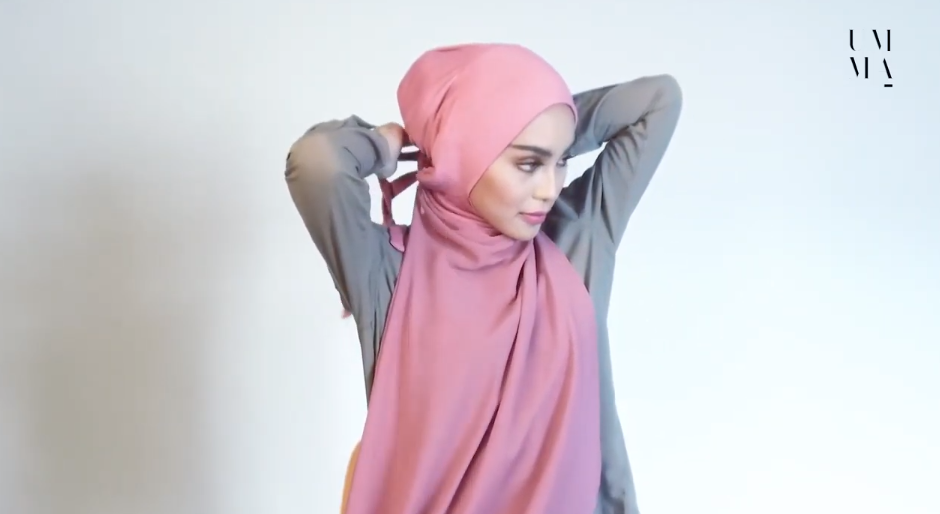 #9 UMMA Hijab Tutorial Azra Semi-Instant