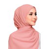Mayesa Basic Scarf in Coral