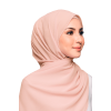 Mayesa Basic Scarf in Peach