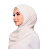 Mayesa Basic Scarf in White