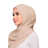 Mayesa Basic Scarf in Light Beige