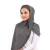 Ayra Semi Instant Scarf in Beluga Grey