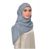 Aleka Printed Square in Marina Blue