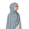 Almas Basic Scarf in Ashy Blue