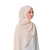 Almas Basic Scarf in Oyster Cream