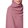 Almas Basic Scarf in Purple Potion