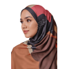 Botanica Printed Scarf in Charcoal