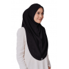 Haniyya Instant Scarf in Caviar Black