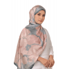 Izhar Printed Scarf in Kaula Blue