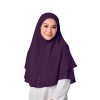 Hayyan Khimar in Dark Purple