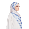 Mozayk Printed Scarf in Agora Blue