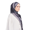 Mozayk Printed Scarf in Pella Black