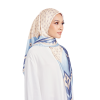 Mozayk Printed Square in Agora Blue