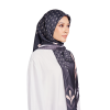 Mozayk Printed Square in Pella Black