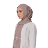 Sulam Kirana Scarf in Cocoa Crème