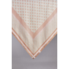 Azalea Cotton Voile Printed Square in Blush