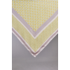 Azalea Cotton Voile Printed Square in Mustard