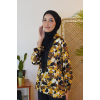 Floral Top Mollie in Mustard
