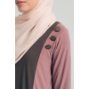 Nuha Jubah Dress in Brown