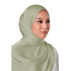 Maya Crinkle Satin Scarf in Light Marca