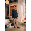 Kurta Purnama in Black