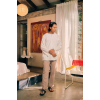 Kurta Purnama in White