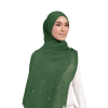 Afia Pearl Pashmina in Olive