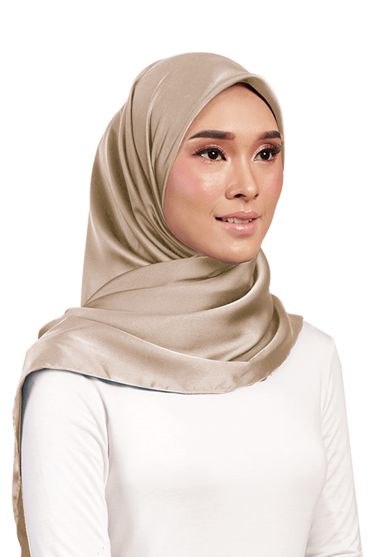Asna Basic Scarf in Sepia