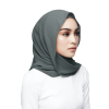 Azra Semi Instant Scarf in Storm
