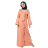 Hadiya Jubah Dress in Pink Apricot