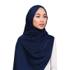 Huda Matte Satin Scarf in Oxford