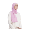 Pleated Scarf in Blush Pink 