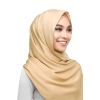 Zayda Semi Instant Scarf in Custard