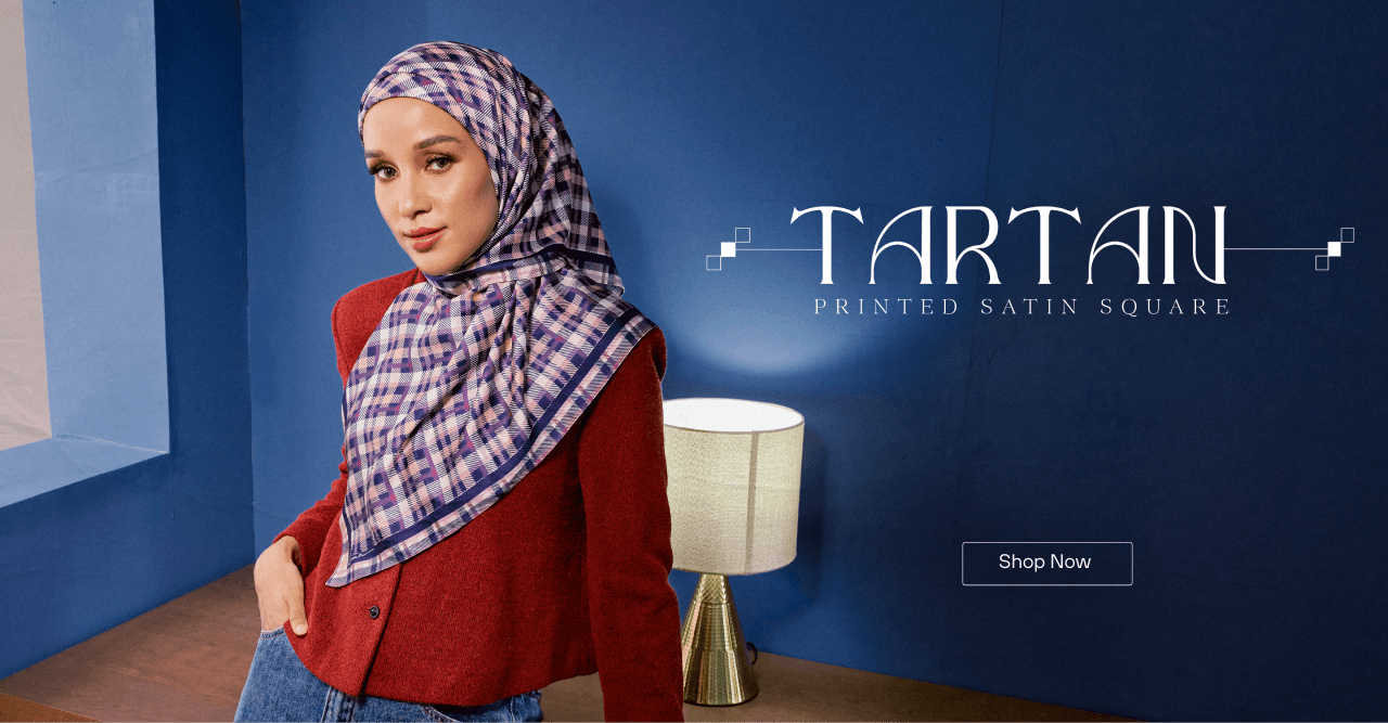 Tartan Printed Square