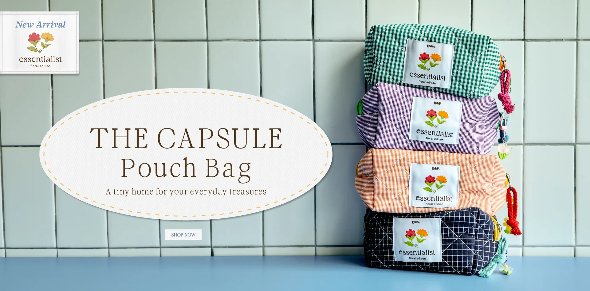 The Capsule Pouch Bag