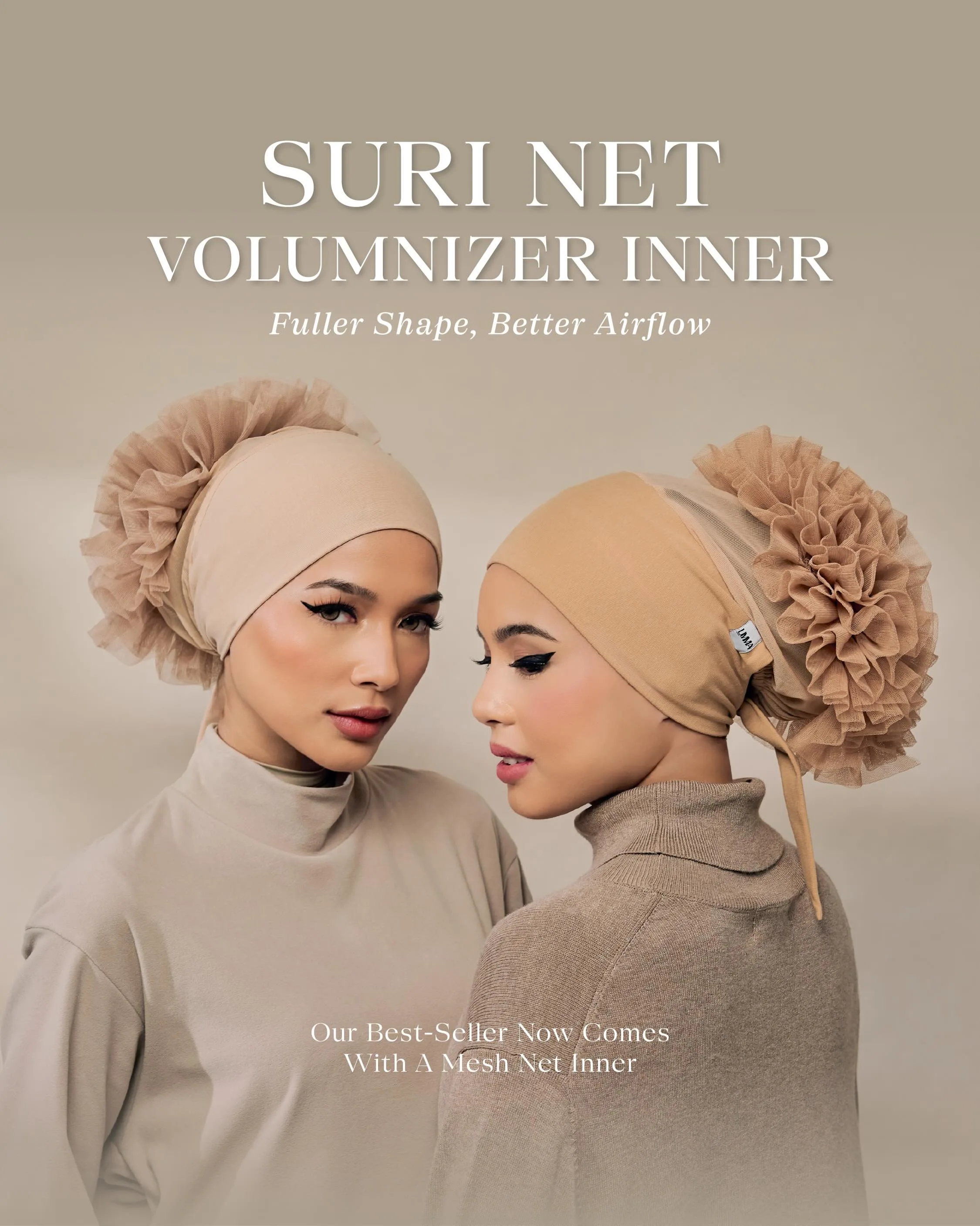 The wait is over—She is HERE! Meet the new Suri Net Volumnizer Inner.

Get that perfect, full hijab shape with zero bulk or heat. Made from ultra-soft Cotton Lycra with an innovative net sanggul design, it gives you natural volume and maximum breathability all day long with pure comfort

🛍️ Shop yours now at:
www.umma.my
shopee.com.my/umma.os
tiktok.com/@umma.my

Wanna feel the fabric IRL? Swing by our stores:
🏪 Aeon Shah Alam Level 1
🏪 Isetan KLCC Level 2

#ummawomen #ummaclothing