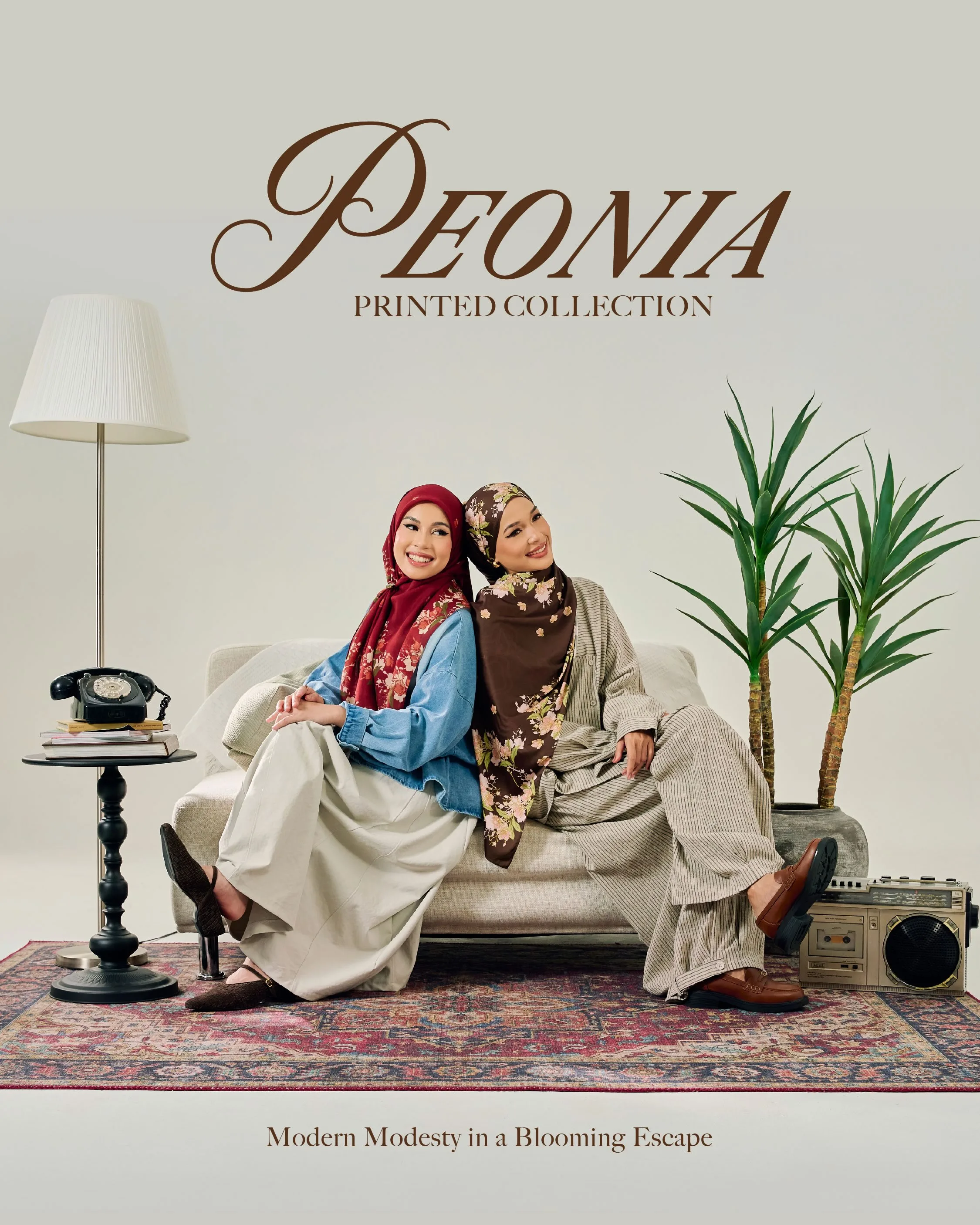 Inspired by blooming peonies and vintage botanical illustrations, Peonia Collection captures the romance of a cottage garden. Koleksi ini menampilkan design yang sangat anggun dan feminin.

Available in both Cotton Voile (Square) and Satin Silk (Shawl), material yang lightweight dan breathable untuk keselesaan sepanjang hari. Dapatkan sekarang!

🛍️ Shop yours now at:
shopee.com.my/umma.os
tiktok.com/@umma.my

Wanna feel the fabric IRL? Swing by our stores:
🏪 Aeon Shah Alam Level 1
🏪 Is