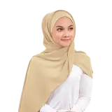 Ayra Semi Instant Scarf in Buttermilk