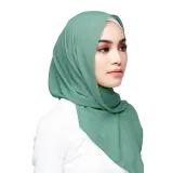 Nawar Basic Scarf in Spring green