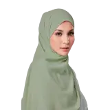 Almas Basic Scarf in Jade Green