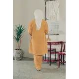 Kebarung Puspa Pario Set in Kunyit Mustard