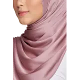 Nour Satin Silk in Dusty Pink