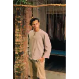 Kurta Andika in Brown