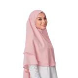 Hayyan Khimar in Light Pink