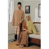 Dian Pareo Skirt in Lumut Green