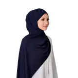 Almas Basic Scarf in Evening Navy