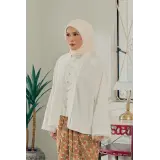 Kebaya Anom Top in Santan Cream