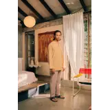 Kurta Purnama in Brown