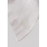 Sulam Juita Shiny Crinkle Satin Chiffon Scarf in White Kirana