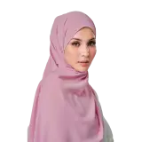 Almas Basic Scarf in Sea Pink